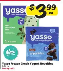 Winn Dixie Yasso Frozen Greek Yogurt Novelties offer