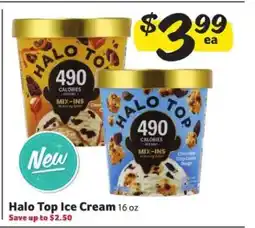 Winn Dixie Halo Top Ice Cream offer