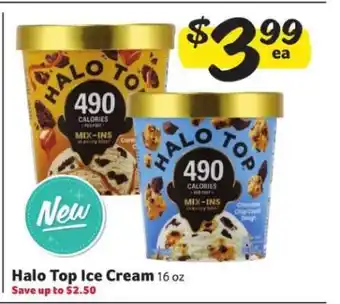 Winn Dixie Halo Top Ice Cream offer