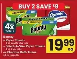Safeway Bounty or Charmin offer