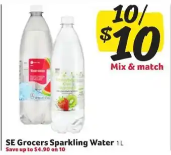 Winn Dixie SE Grocers Sparkling Water offer