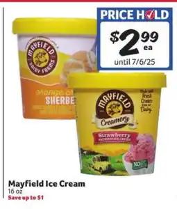 Winn Dixie Mayfield Ice Cream offer