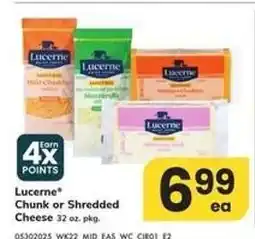 Safeway Lucerne Cheese offer