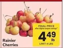 Safeway Rainier Cherries offer