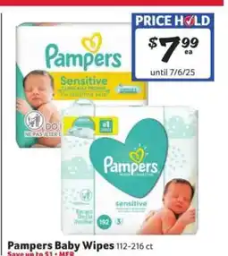 Winn Dixie Pampers Baby Wipes offer