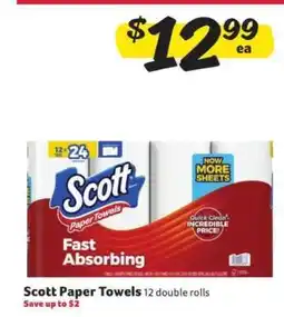 Winn Dixie Scott Paper Towels offer