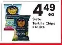 Safeway Siete Tortilla Chips offer