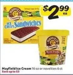 Winn Dixie Mayfield Ice Cream offer