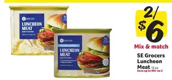 Winn Dixie SE Grocers Luncheon Meat offer