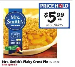 Winn Dixie Mrs. Smith's Flaky Crust Pie offer