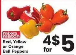 Safeway Bell Peppers offer