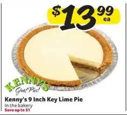 Winn Dixie Kenny's 9 Inch Key Lime Pie offer