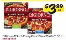 Winn Dixie DiGiorno 12 Inch Rising Crust Pizza offer