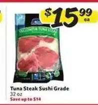 Winn Dixie Tuna Steak Sushi Grade offer