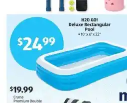 Aldi H2O GO! Deluxe Rectangular Pool offer