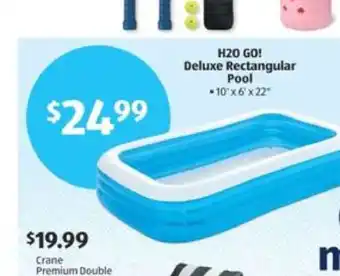 Aldi H2O GO! Deluxe Rectangular Pool offer