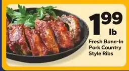 Save a Lot Fresh Bone-In Pork Country Style Ribs offer