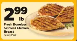Save a Lot Fresh Boneless Skinless Chicken Breast offer