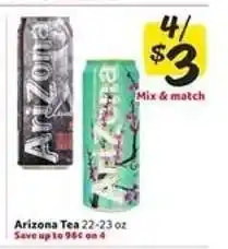 Winn Dixie Arizona Tea offer