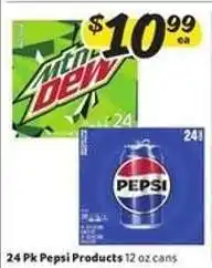 Winn Dixie 24 Pk Pepsi Products offer