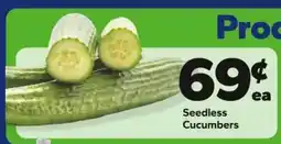 Save a Lot Seedless Cucumbers offer