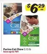 Winn Dixie Purina Cat Chow offer