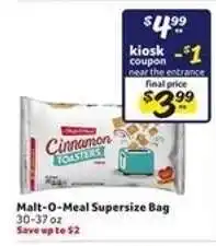 Winn Dixie Malt-O-Meal Supersize Bag offer