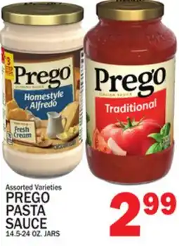C Town PREGO PASTA SAUCE offer
