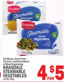 C Town KRASDALE STEAMABLE VEGETABLES offer