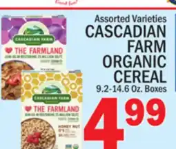 C Town CASCADIAN FARM ORGANIC CEREAL offer