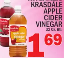 C Town KRASDALE APPLE CIDER VINEGAR offer