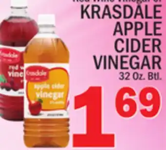 C Town KRASDALE APPLE CIDER VINEGAR offer