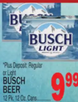 C Town BUSCH BEER offer