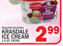 C Town KRASDALE ICE CREAM offer