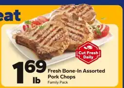 Save a Lot Fresh Bone-In Assorted Pork Chops offer
