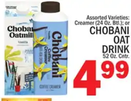 C Town CHOBANI OAT DRINK offer