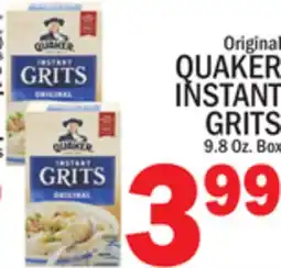 C Town QUAKER INSTANT GRITS offer