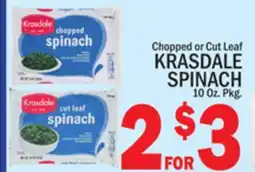 C Town KRASDALE SPINACH offer