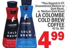 C Town LA COLOMBE COLD BREW COFFEE offer
