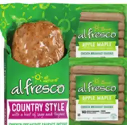 C Town AL FRESCO BREAKFAST SAUSAGE PATTIES offer