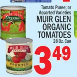 C Town MUIR GLEN ORGANIC TOMATOES offer