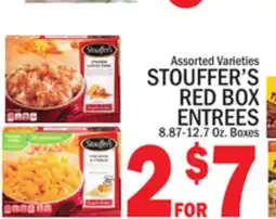 C Town STOUFFER'S RED BOX ENTREES offer
