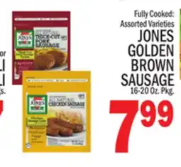 C Town JONES GOLDEN BROWN SAUSAGE offer