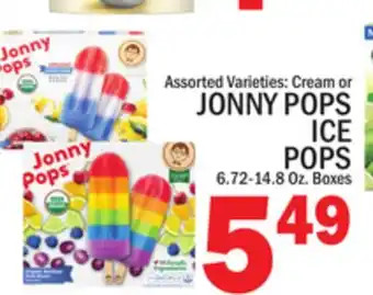C Town JONNY POPS ICE POPS offer