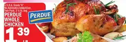 C Town PERDUE WHOLE CHICKEN offer