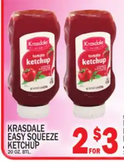 C Town KRASDALE EASY SQUEEZE KETCHUP offer