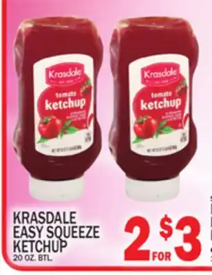 C Town KRASDALE EASY SQUEEZE KETCHUP offer