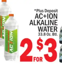 C Town AC + ION ALKALINE WATER offer