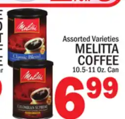 C Town MELITTA COFFEE offer