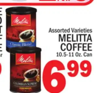 C Town MELITTA COFFEE offer